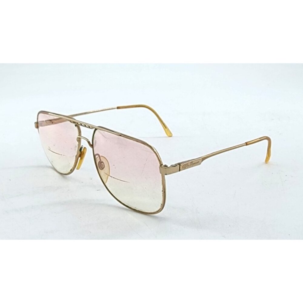 Alfa Romeo Gold & Pink Racing Driving Aviator Sunglasses Glasses FRAMES ONLY